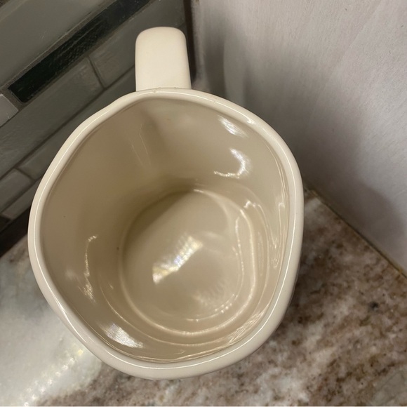 NEW RAE DUNN iBUENOS DíAS Mug 16oz Magenta Spanish Good Morning Coffee Tea Cup - Picture 5 of 6